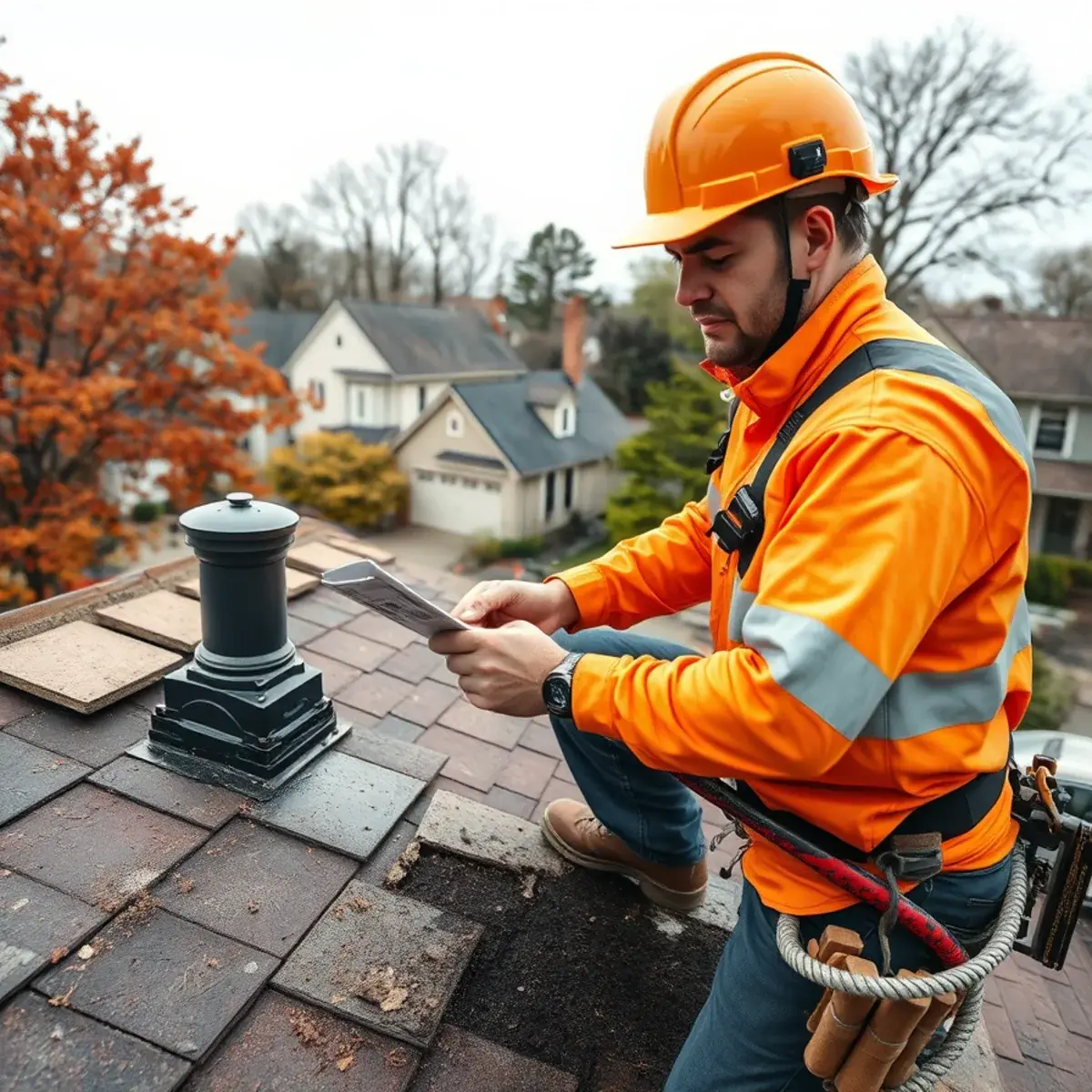 Storm damage roof repair near Yonkers, NY