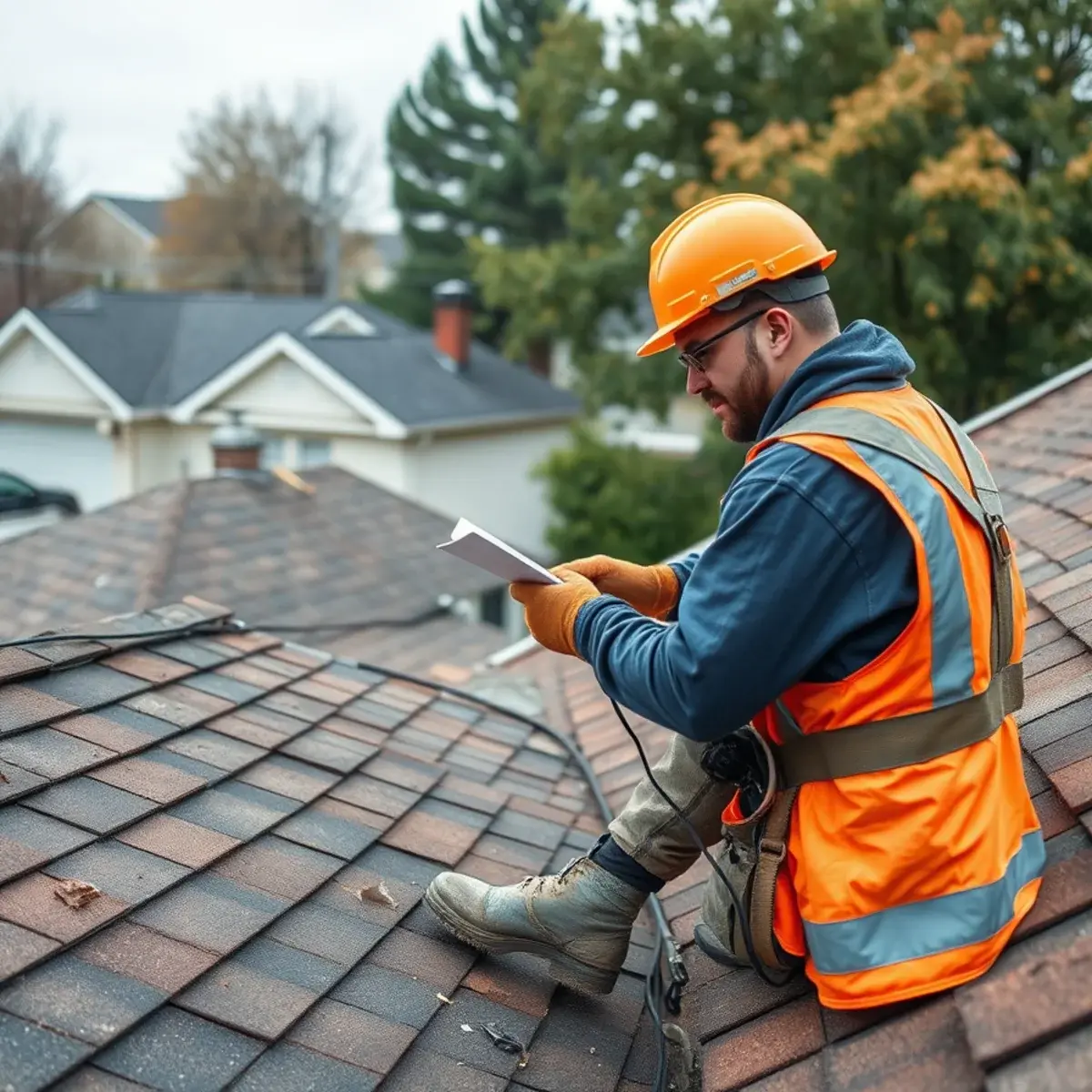 Storm damage roof repair near Allegany County, NY