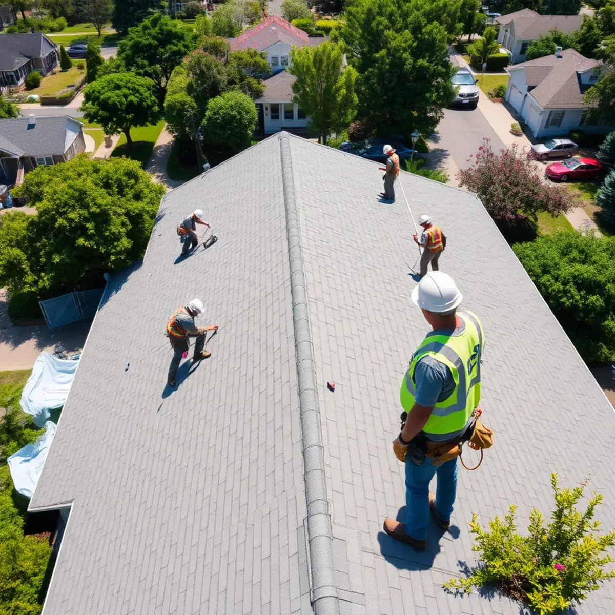 Roof replacement project near Amagansett, NY