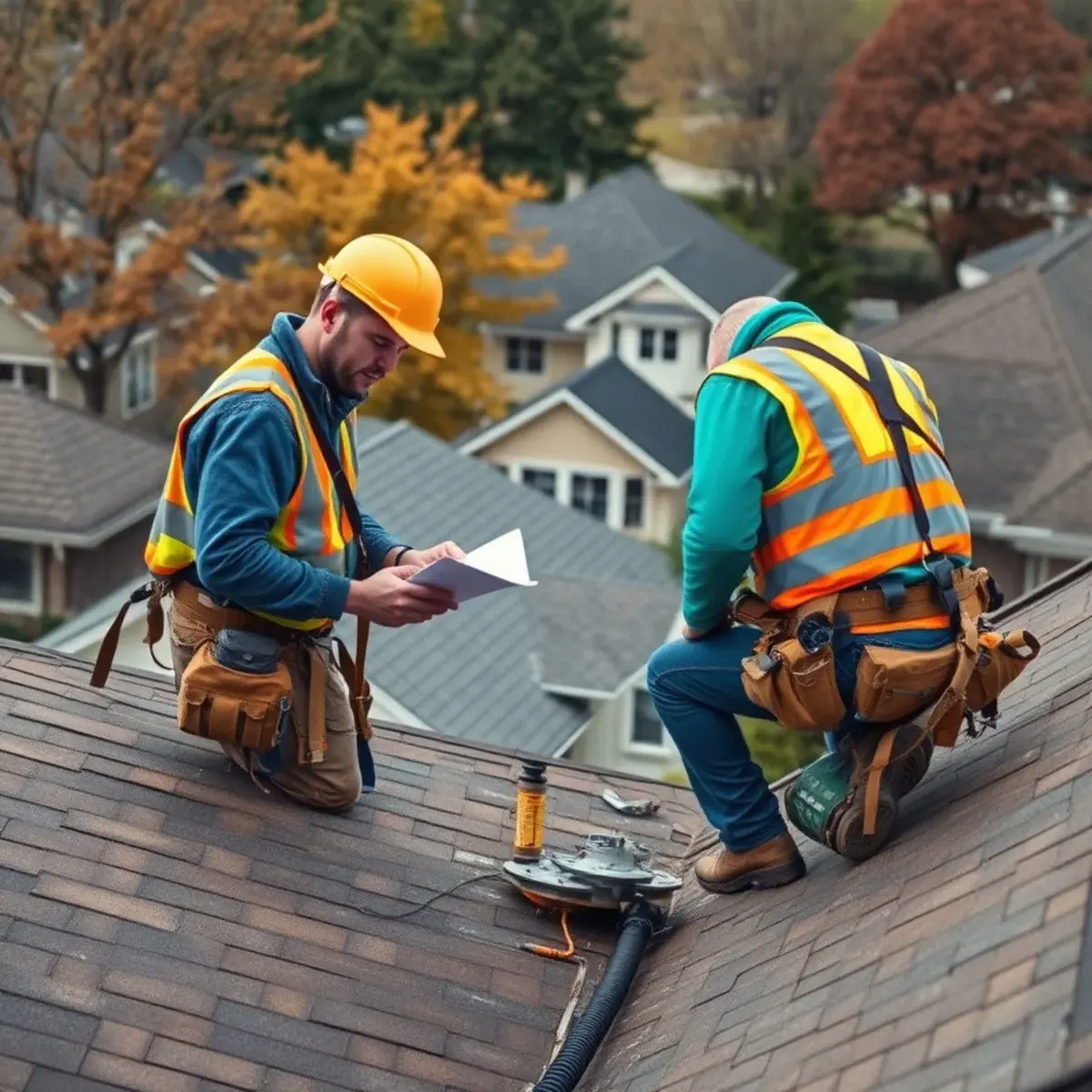 Storm damage roof repair near Auburn, NY