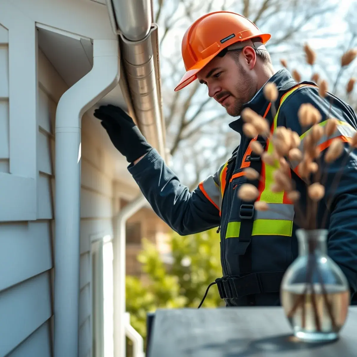 Gutter protection and roof drainage work near Baldwin, NY