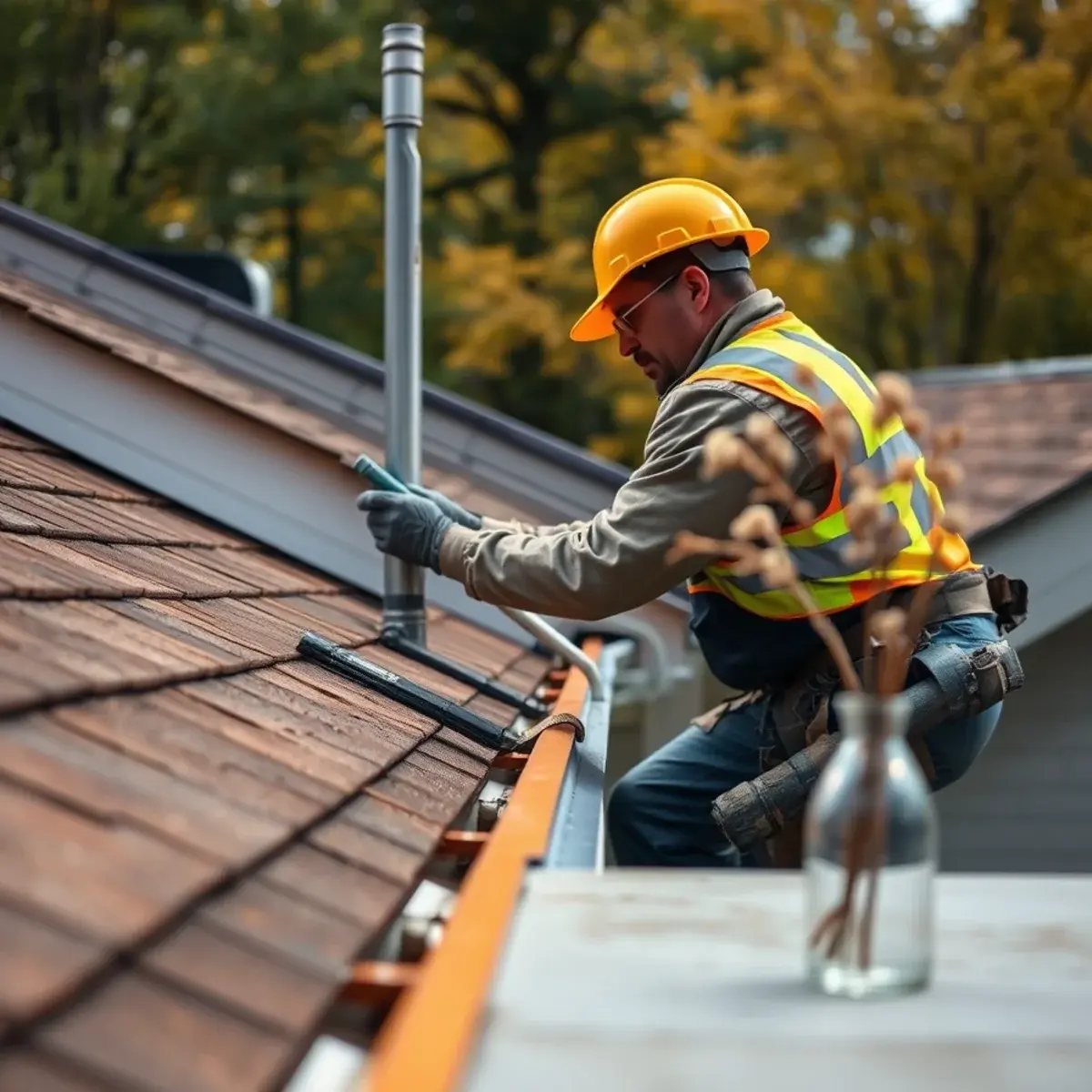 Gutter protection and roof drainage work near Beacon, NY