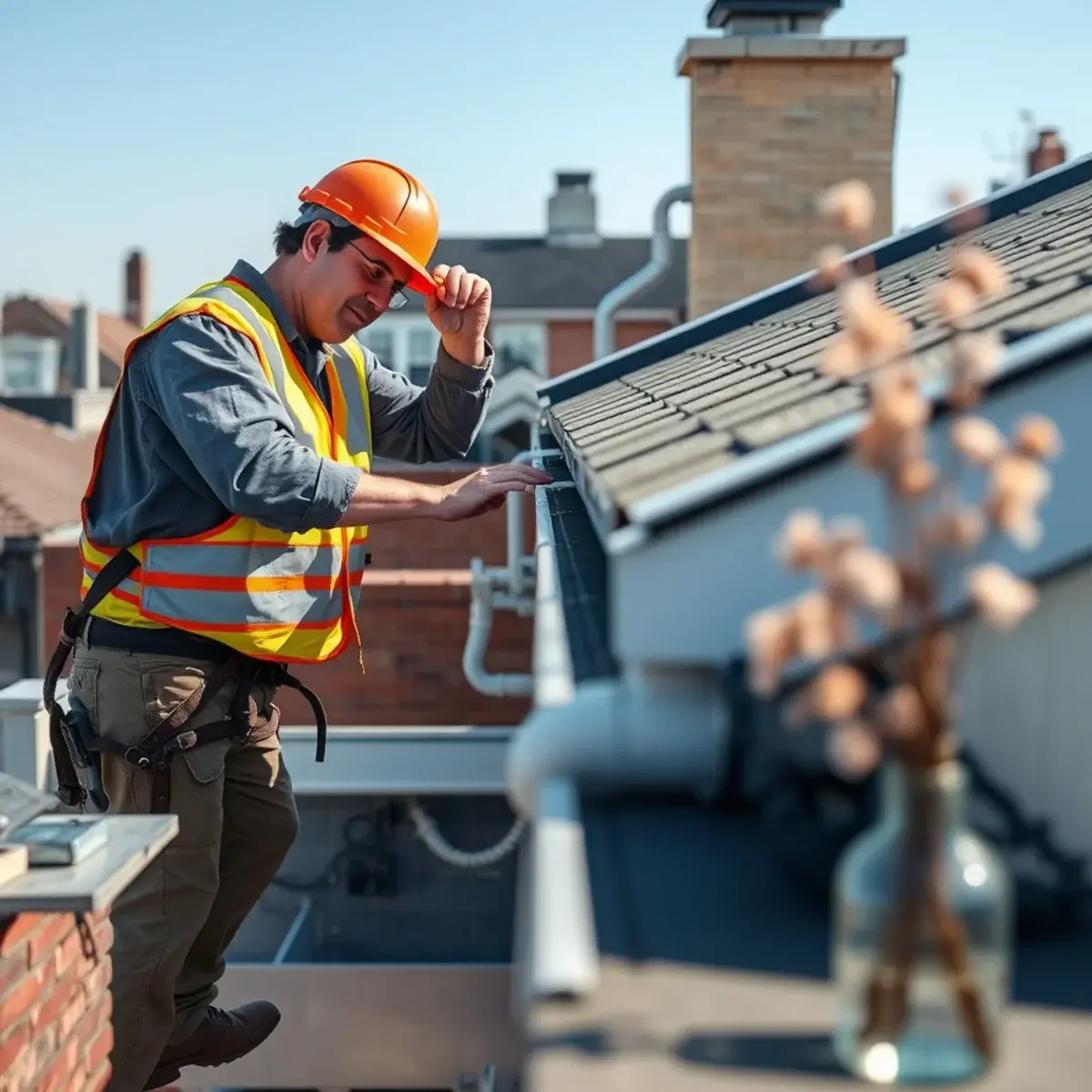 Gutter protection and roof drainage work near Bedford Park, NY