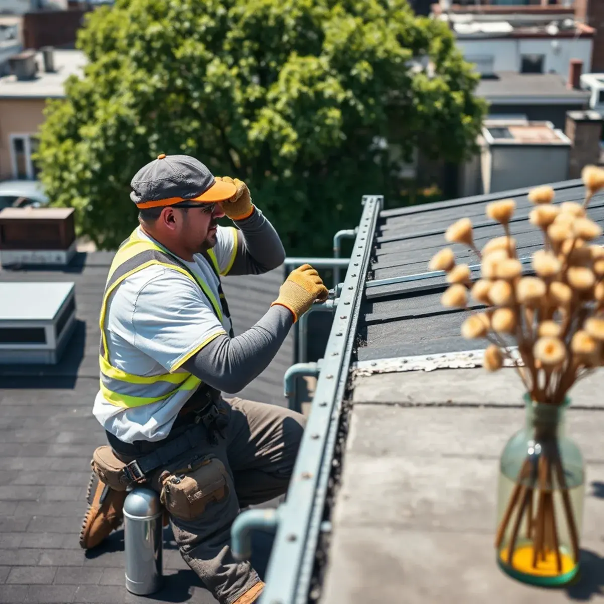 Gutter protection and roof drainage work near Bensonhurst, NY