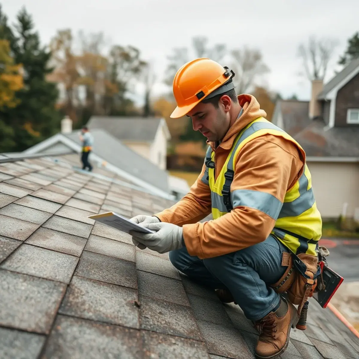 Storm damage roof repair near Bethel, NY