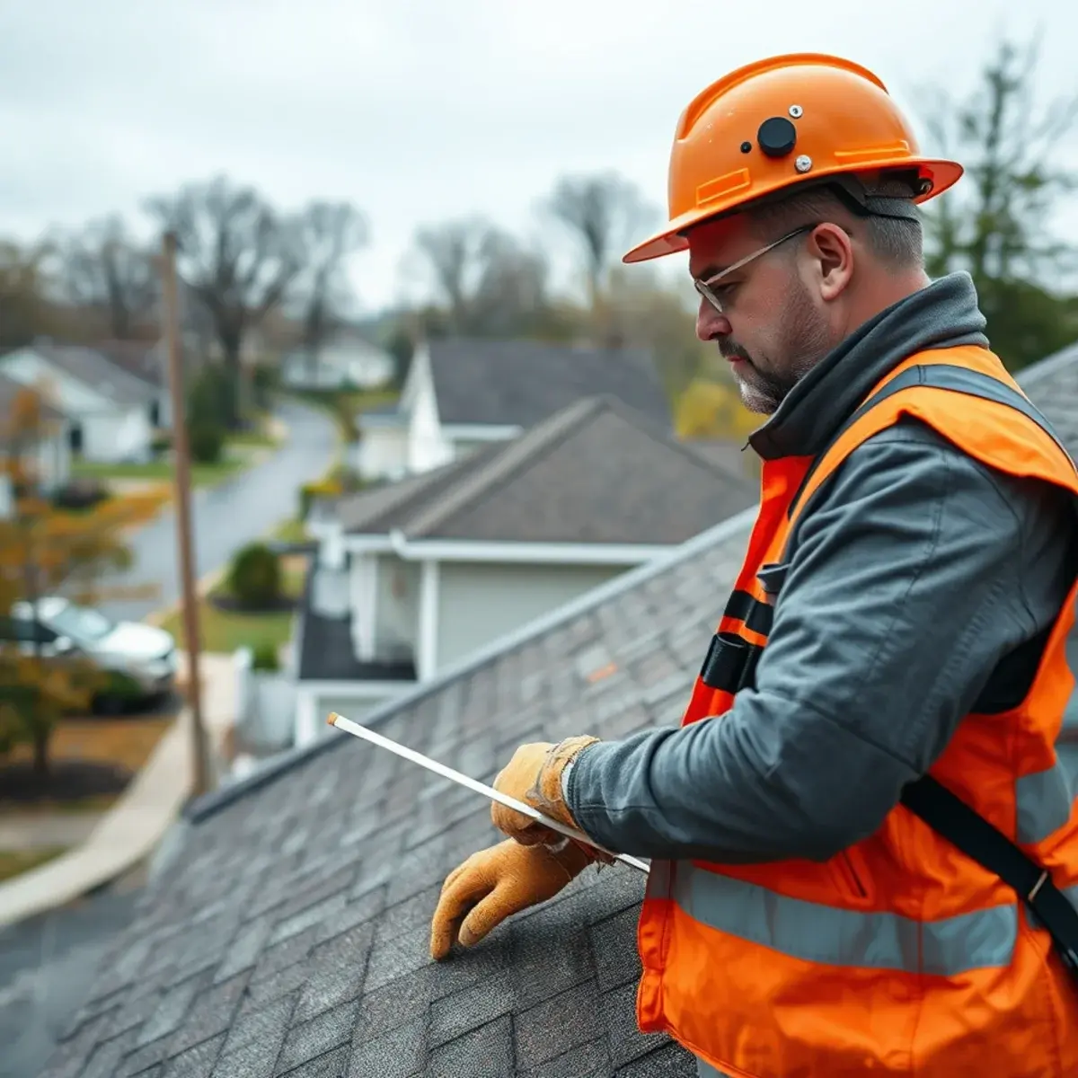 Storm damage roof repair near Brentwood, NY