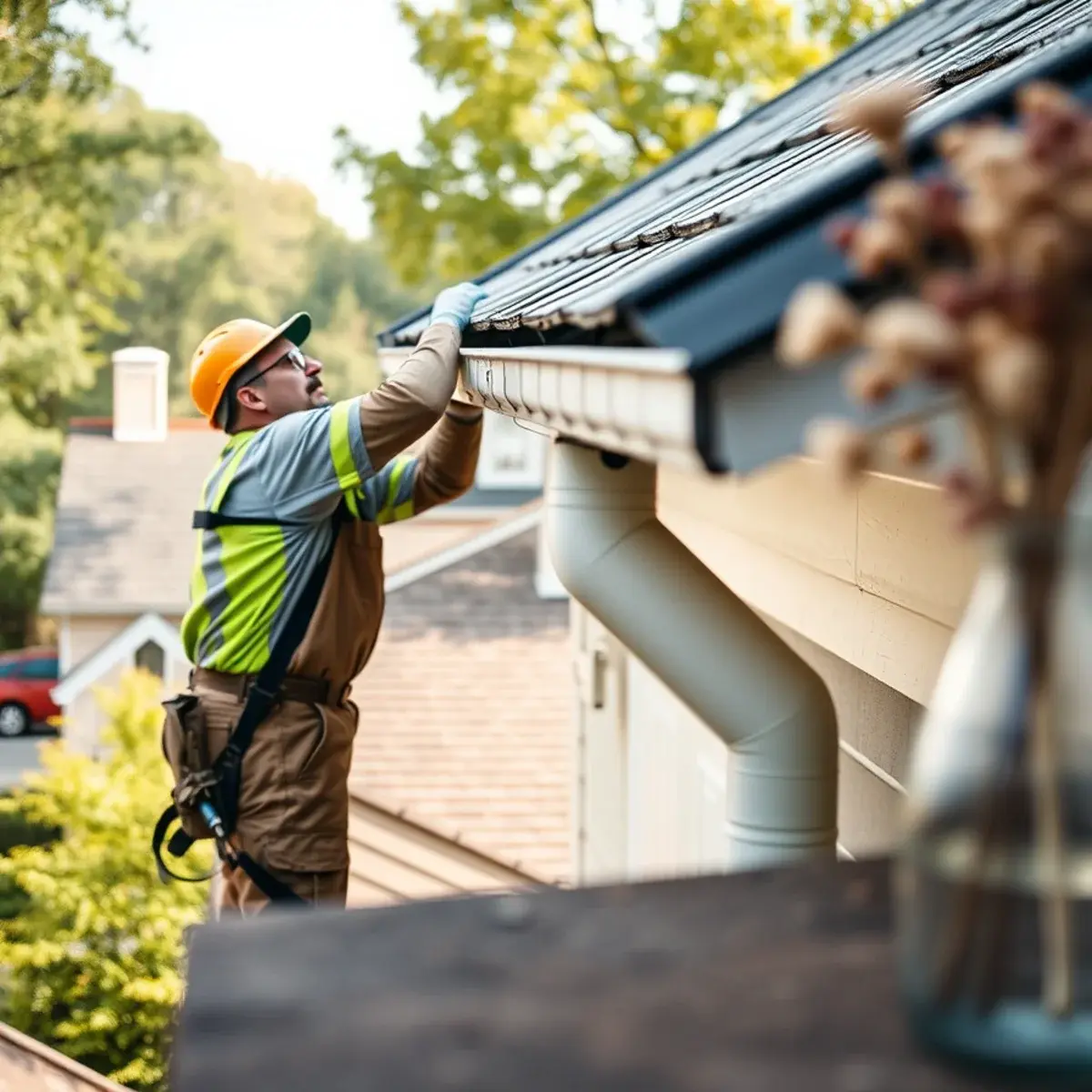 Gutter protection and roof drainage work near Briarcliff Manor, NY
