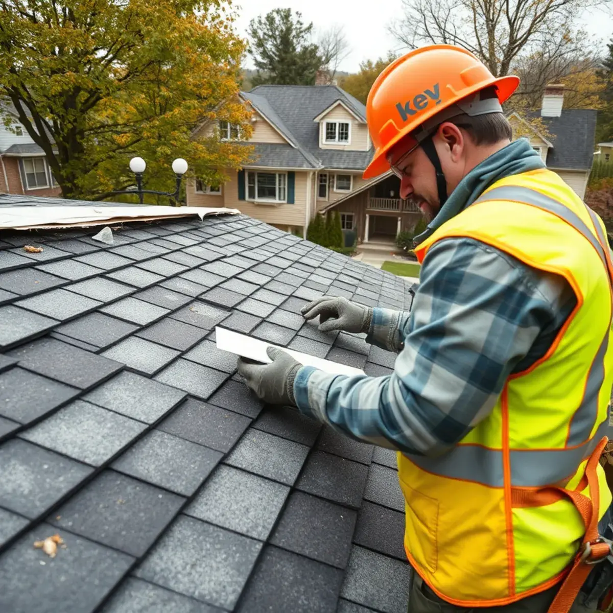 Storm damage roof repair near Bronxville, NY