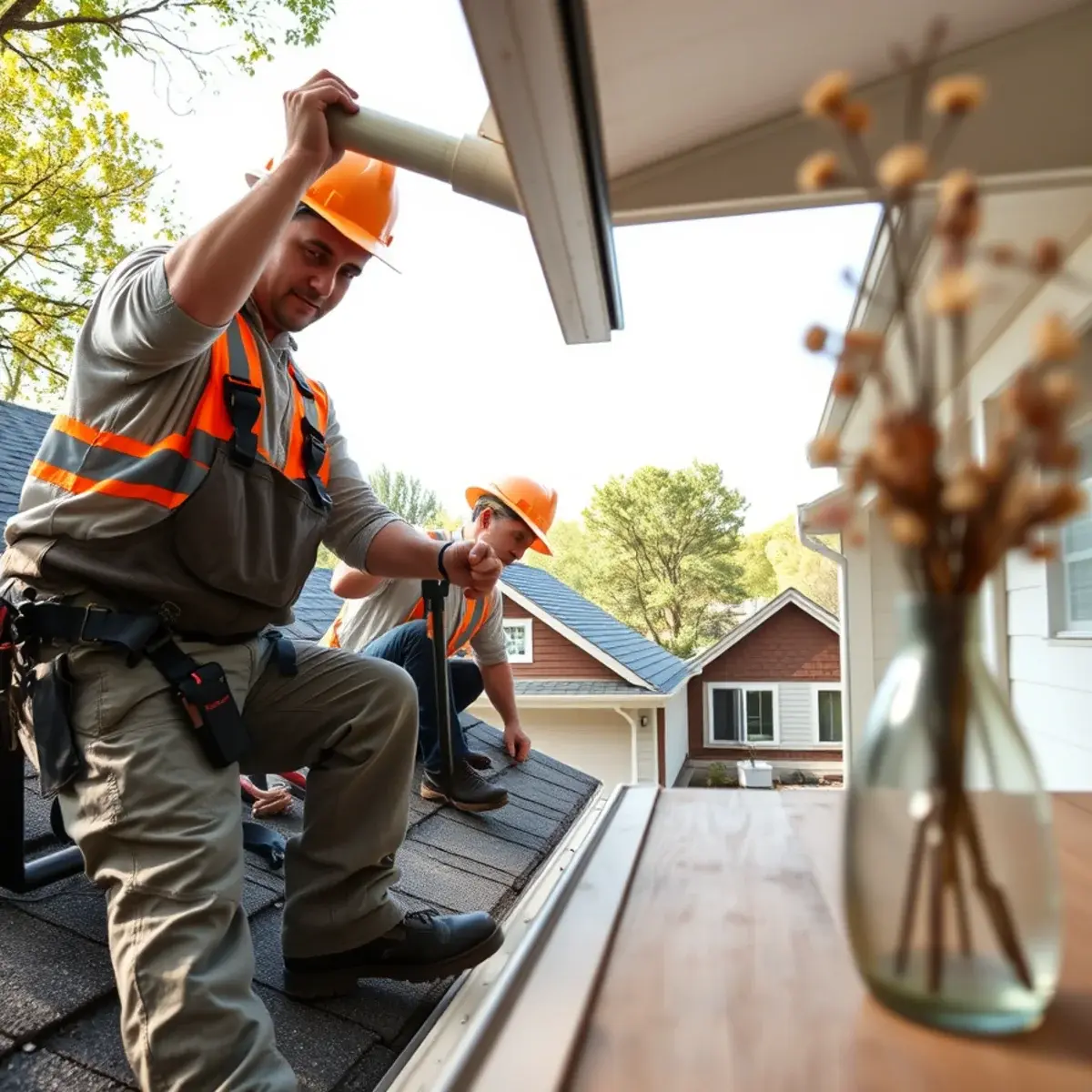 Gutter protection and roof drainage work near Buchanan, NY