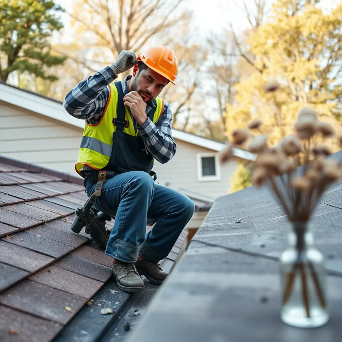 Gutter protection and roof drainage work near Buffalo, NY