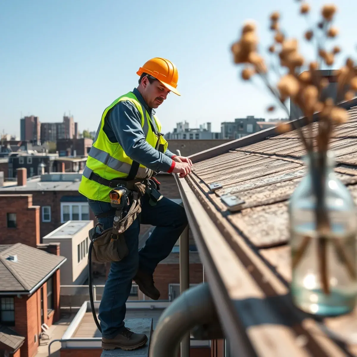 Gutter protection and roof drainage work near Bushwick, NY