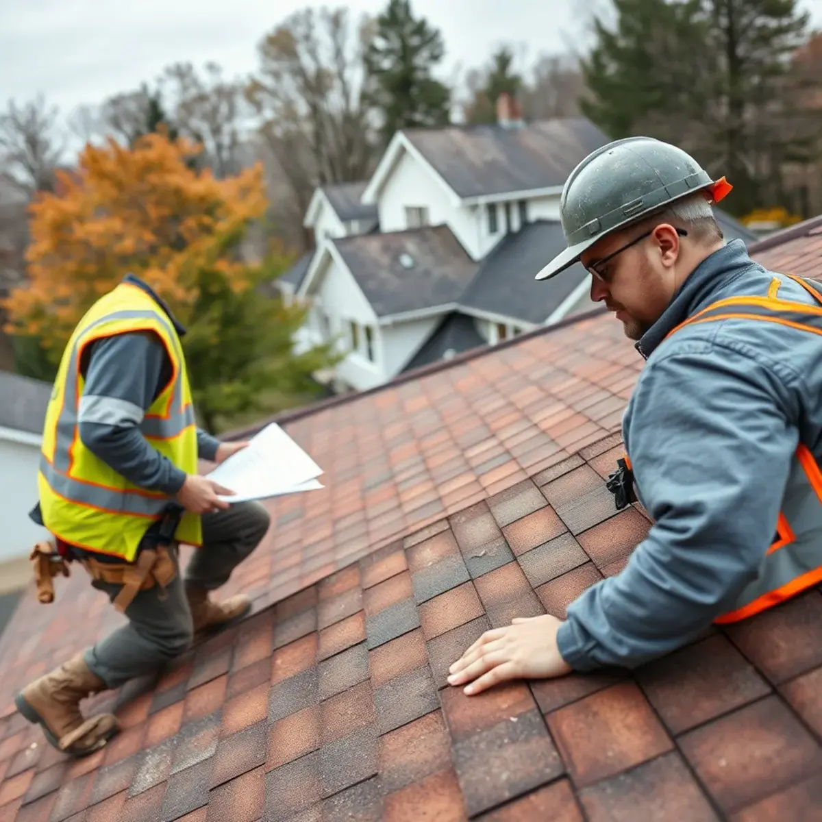 Storm damage roof repair near Carmel, NY
