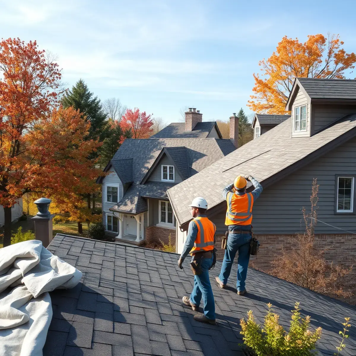 Roof replacement project near Chautauqua County, NY