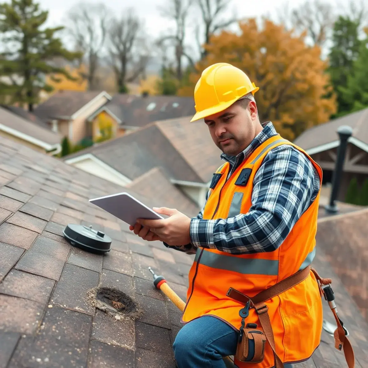Storm damage roof repair near Chautauqua County, NY