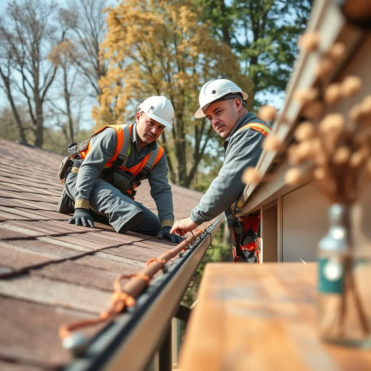 Gutter protection and roof drainage work near Chautauqua County, NY