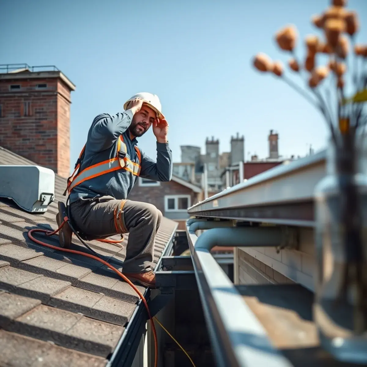 Gutter protection and roof drainage work near Chelsea, NY