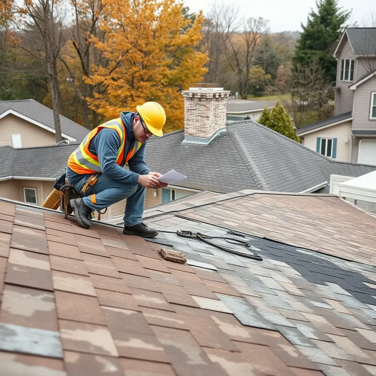 Storm damage roof repair near Chemung County, NY