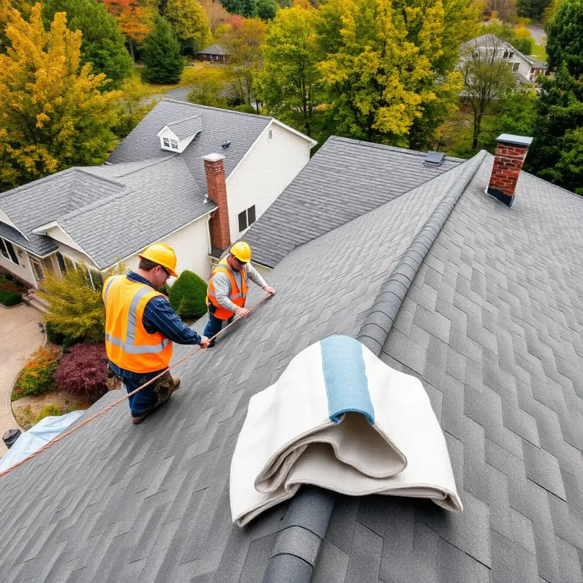 Roof replacement project near Chenango County, NY