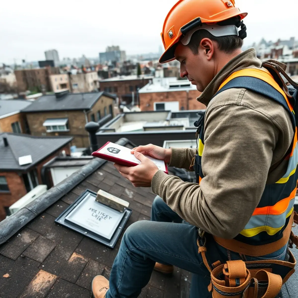 Storm damage roof repair near College Point, NY