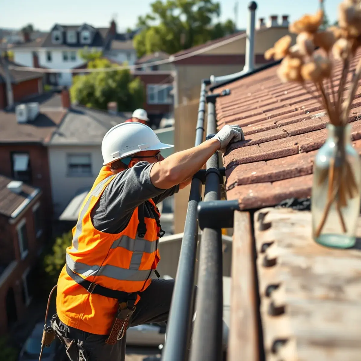 Gutter protection and roof drainage work near College Point, NY