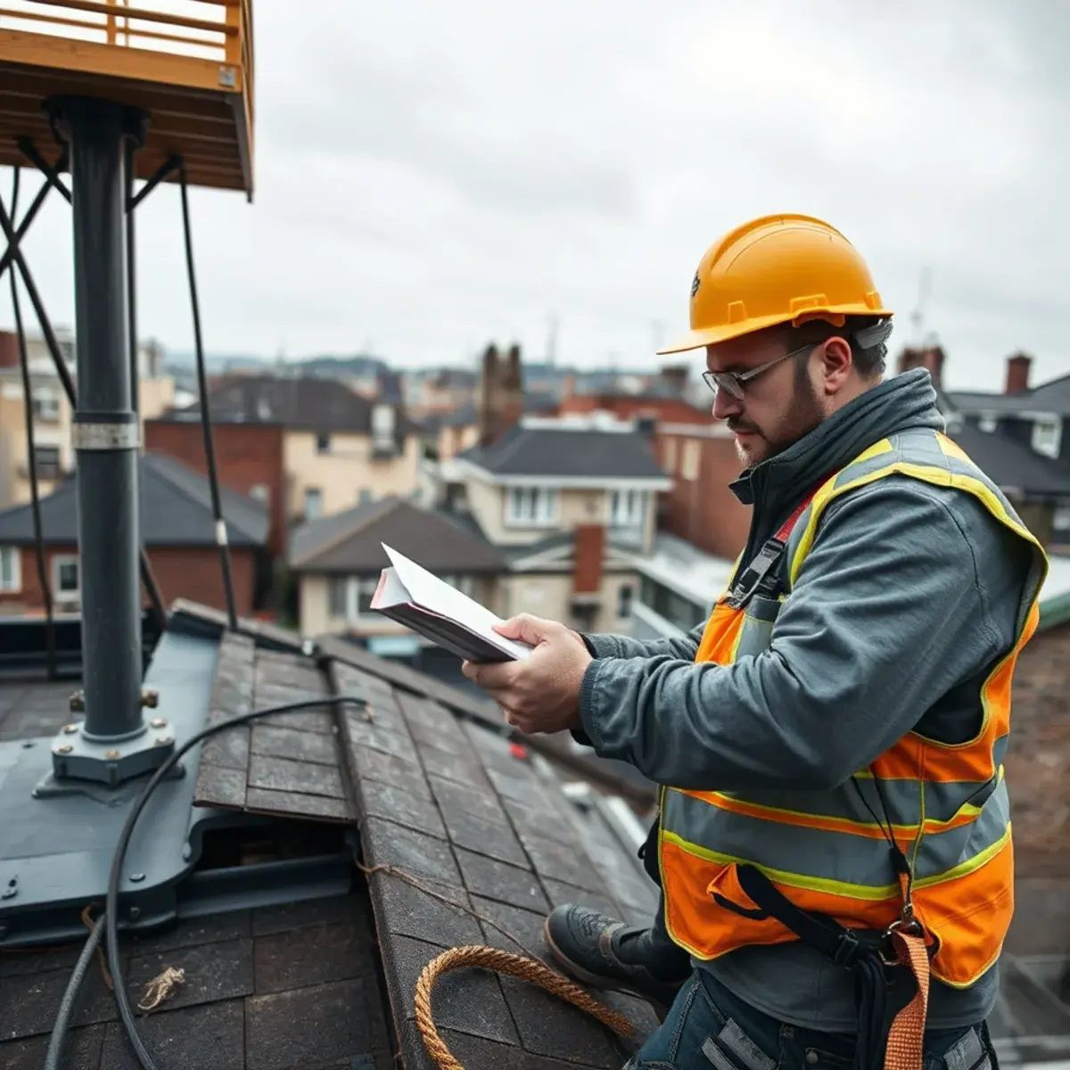 Storm damage roof repair near Concourse, NY