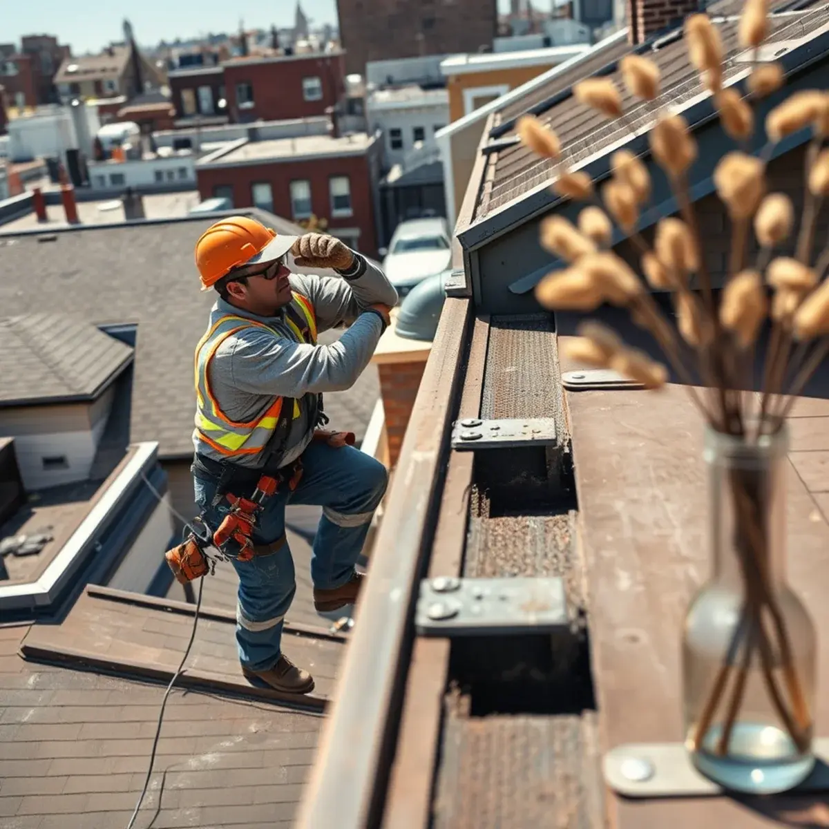 Gutter protection and roof drainage work near Concourse, NY