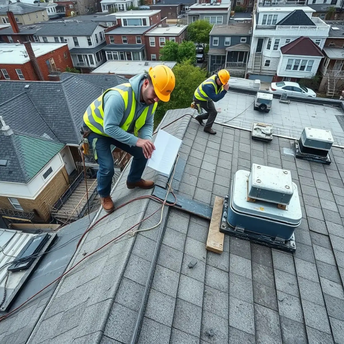 Storm damage roof repair near Coney Island, NY