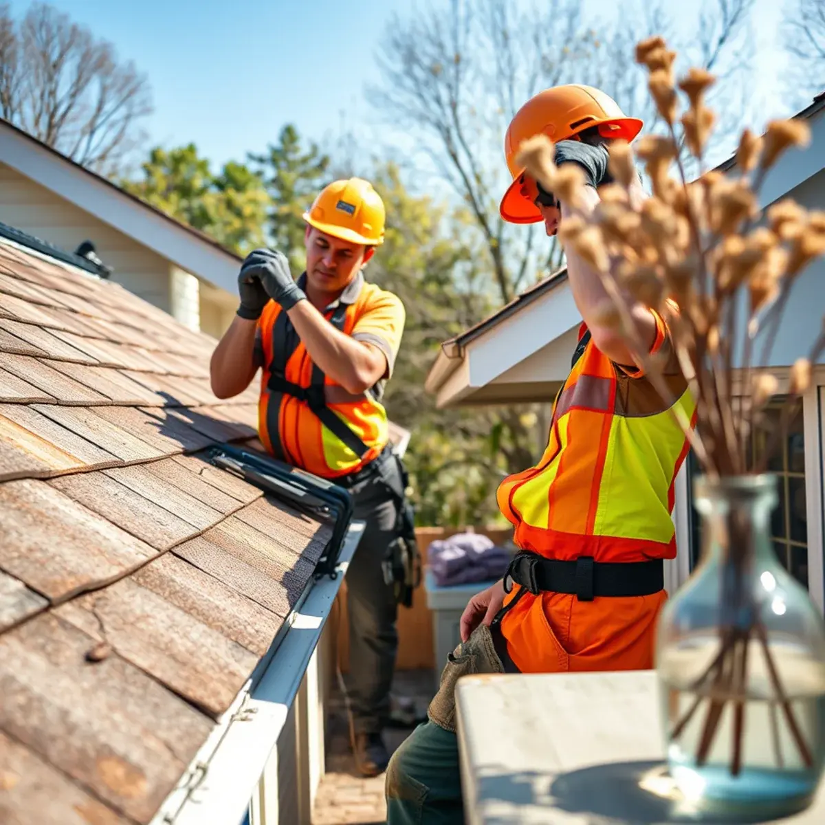 Gutter protection and roof drainage work near Coram, NY