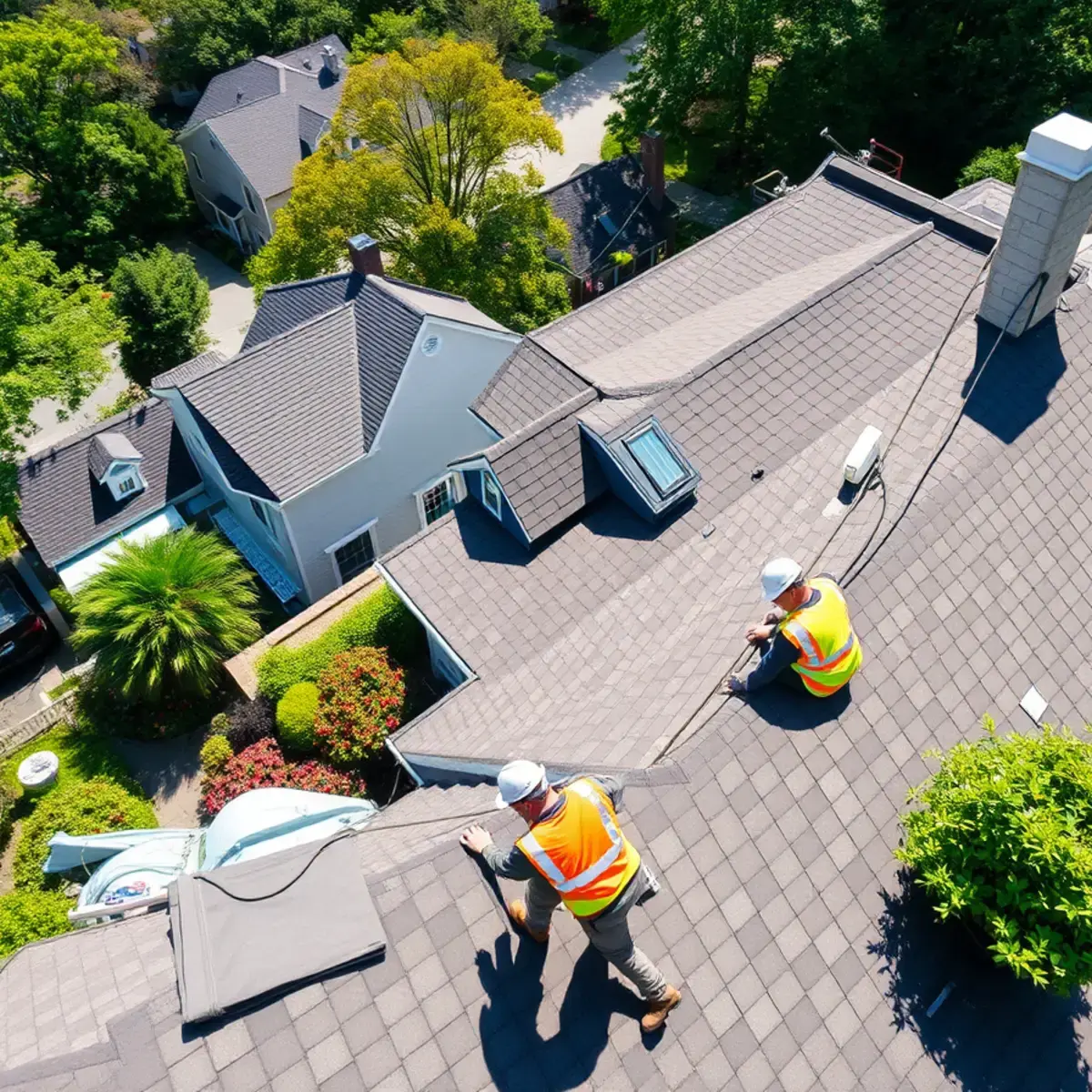 Roof replacement project near Dobbs Ferry, NY