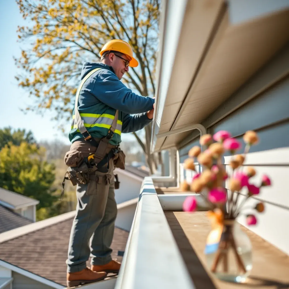 Gutter protection and roof drainage work near Dunkirk, NY