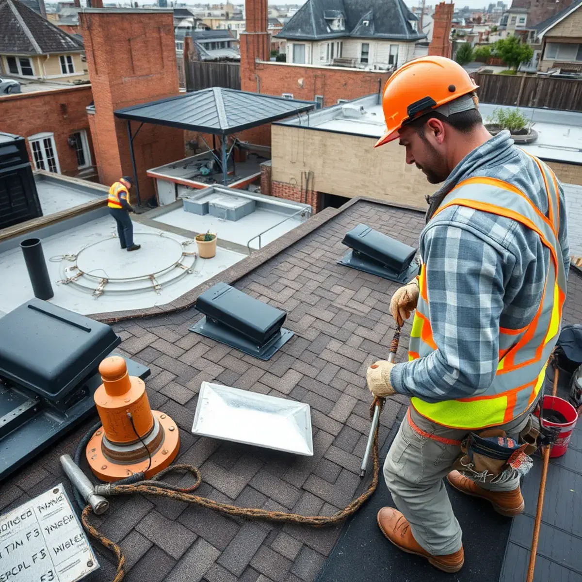 Storm damage roof repair near East New York, NY