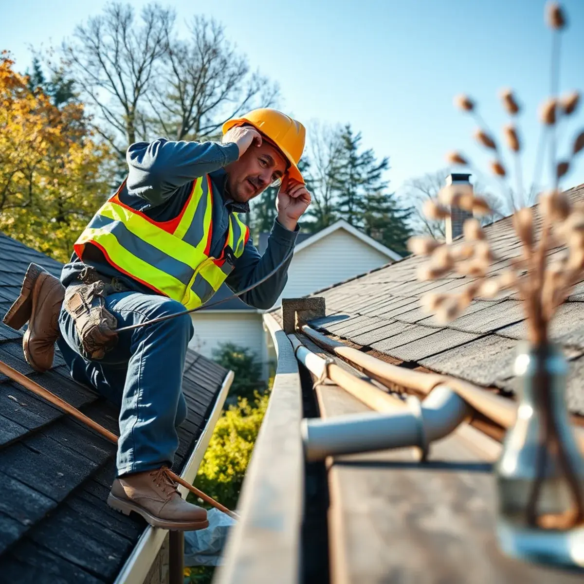 Gutter protection and roof drainage work near Essex County, NY