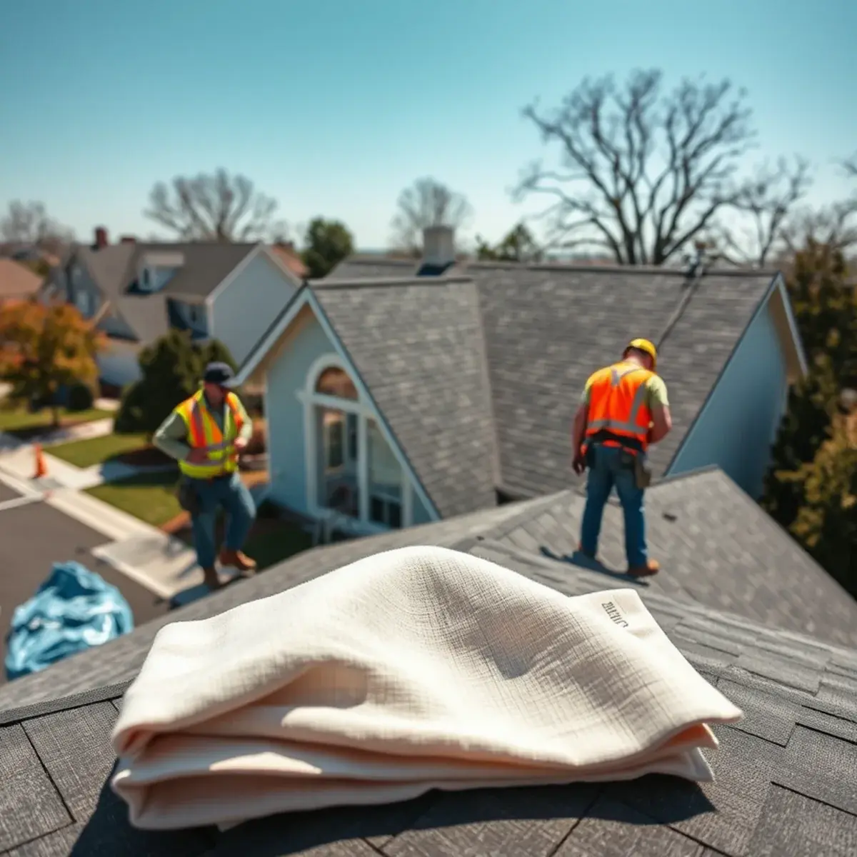 Roof replacement project near Farmingdale, NY