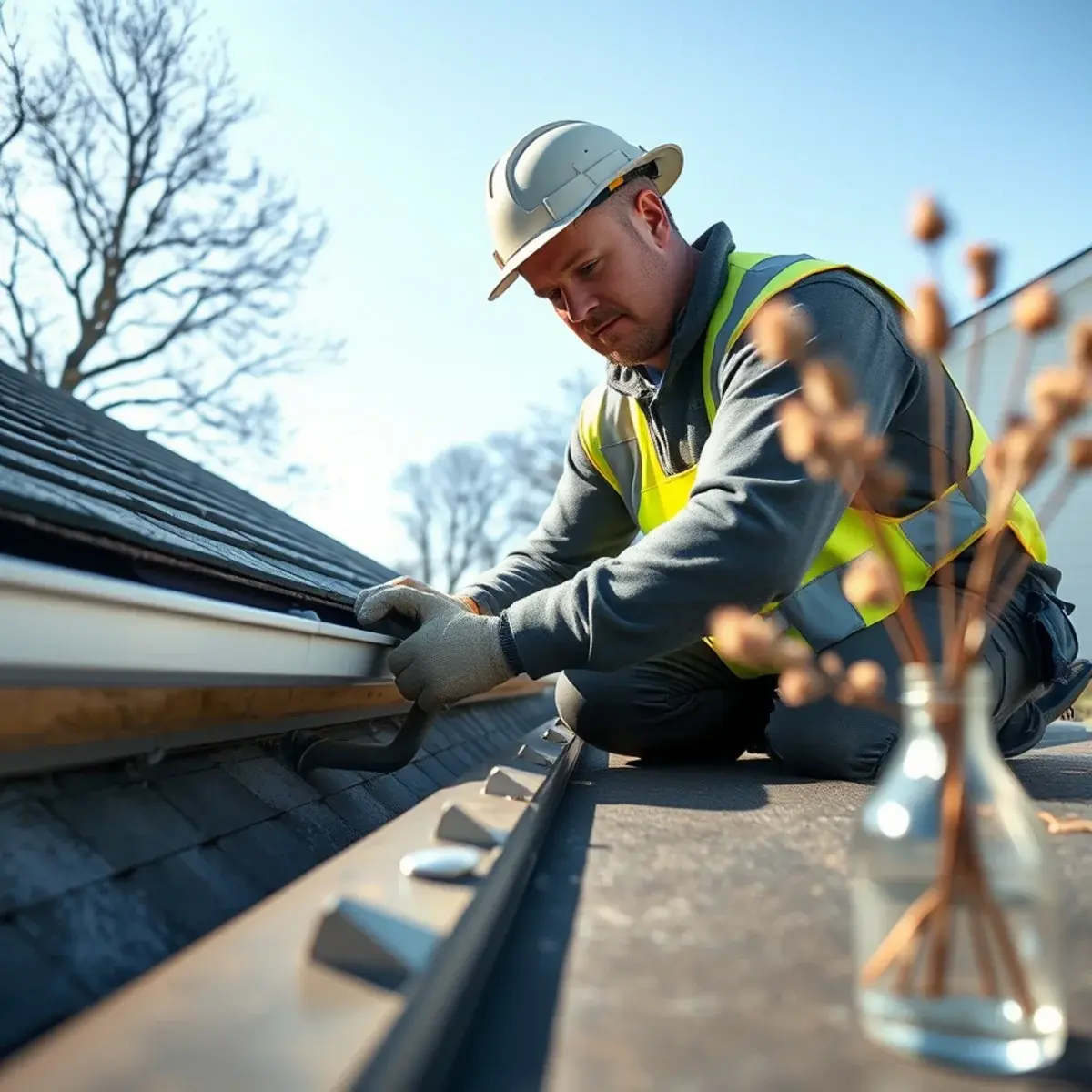 Gutter protection and roof drainage work near Farmingville, NY