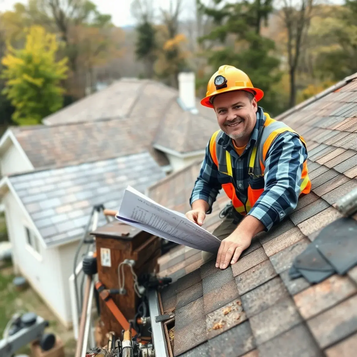 Storm damage roof repair near Fishkill, NY