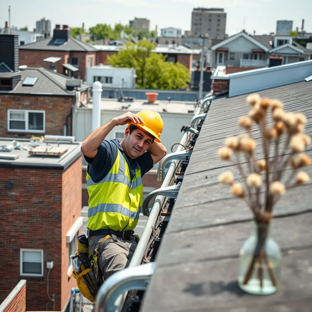 Gutter protection and roof drainage work near Fordham, NY