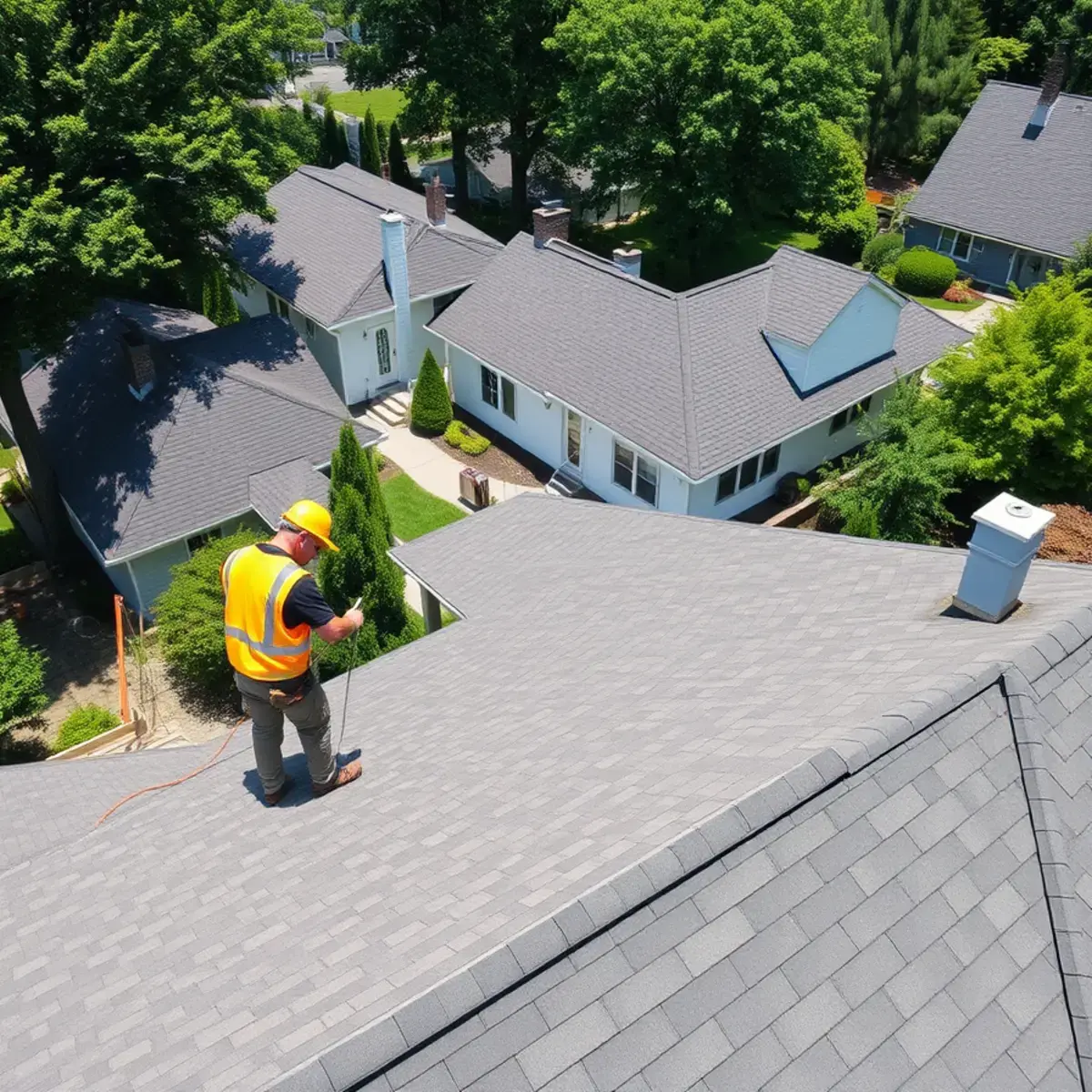 Roof replacement project near Garnerville, NY