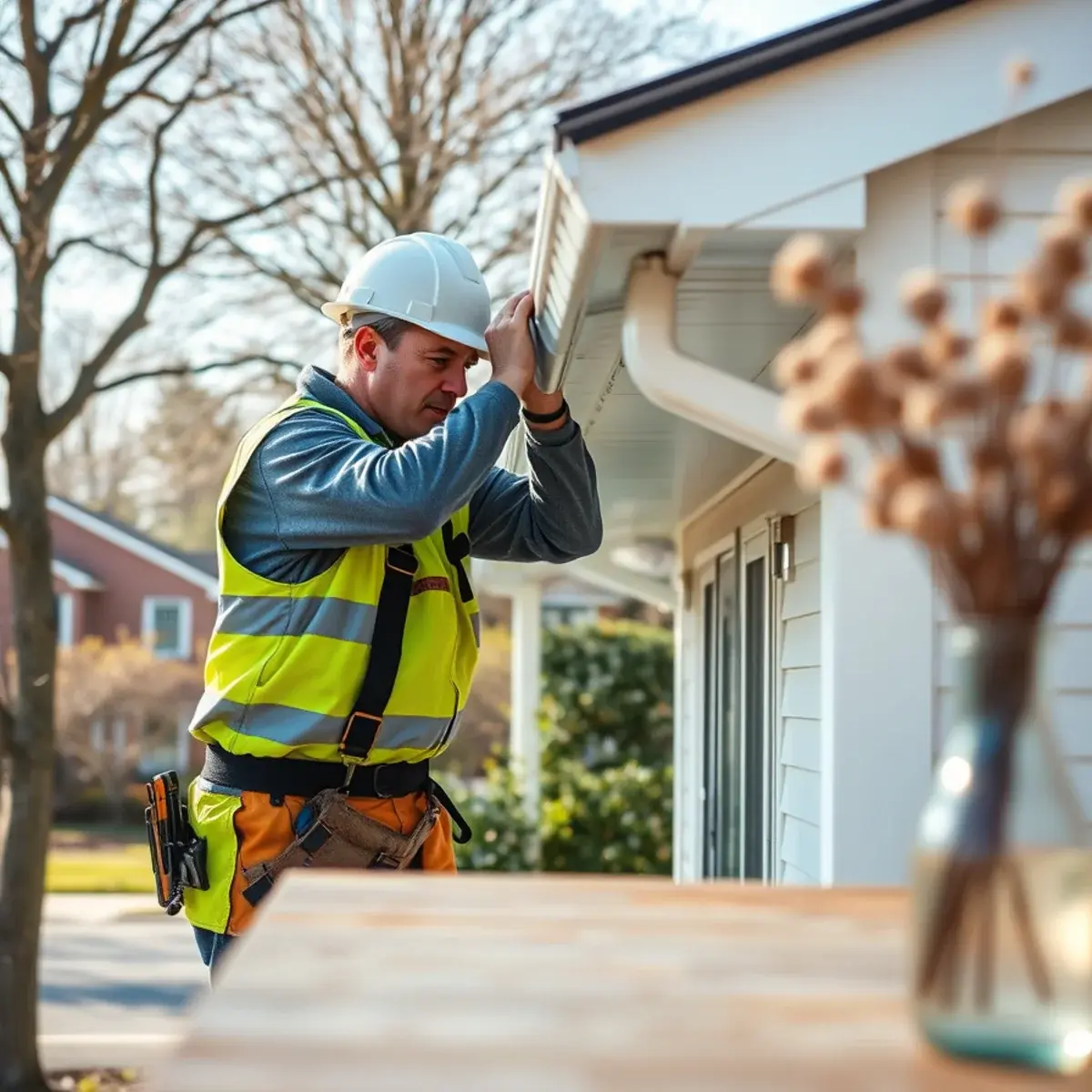 Gutter protection and roof drainage work near Glen Cove, NY