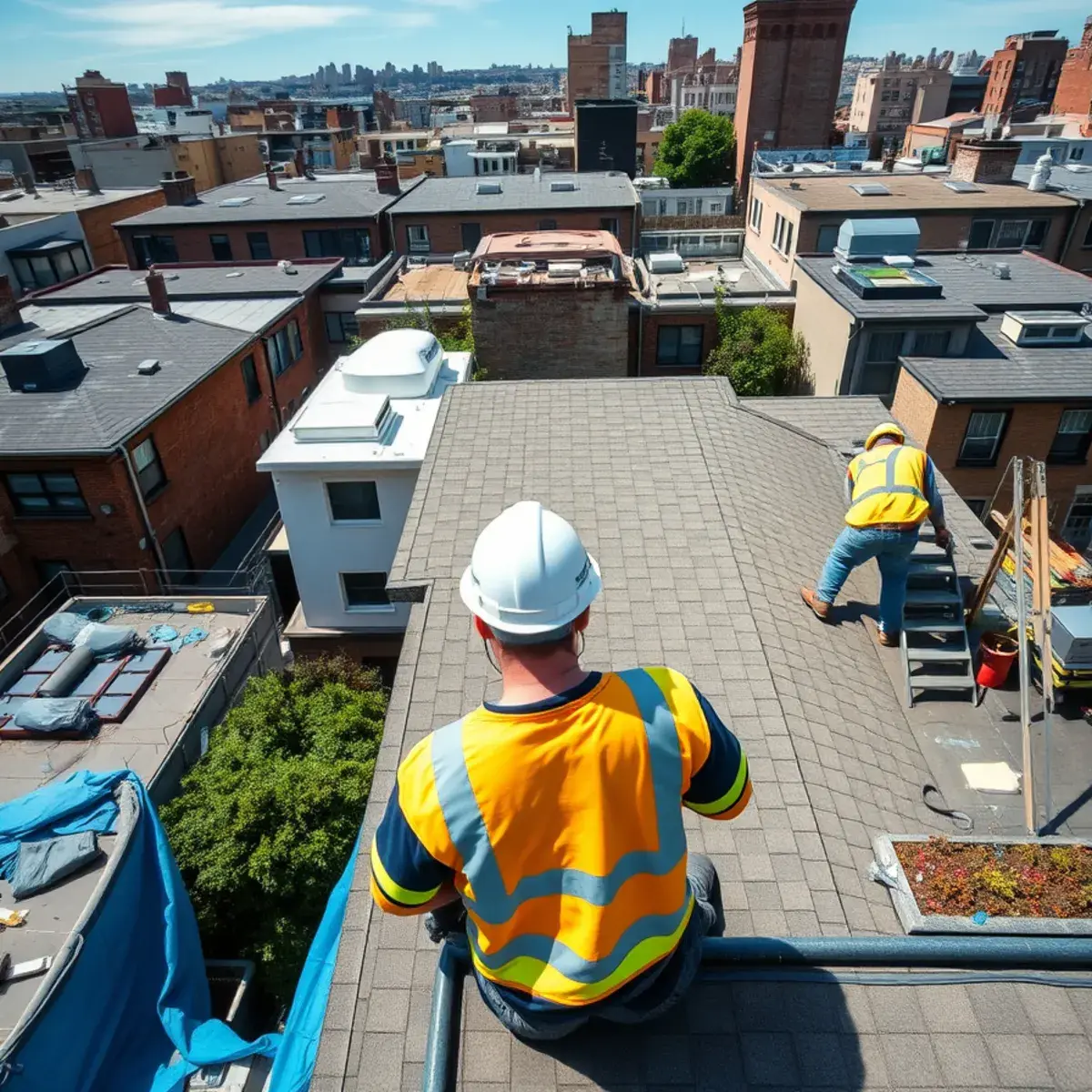 Roof replacement project near Gravesend, NY