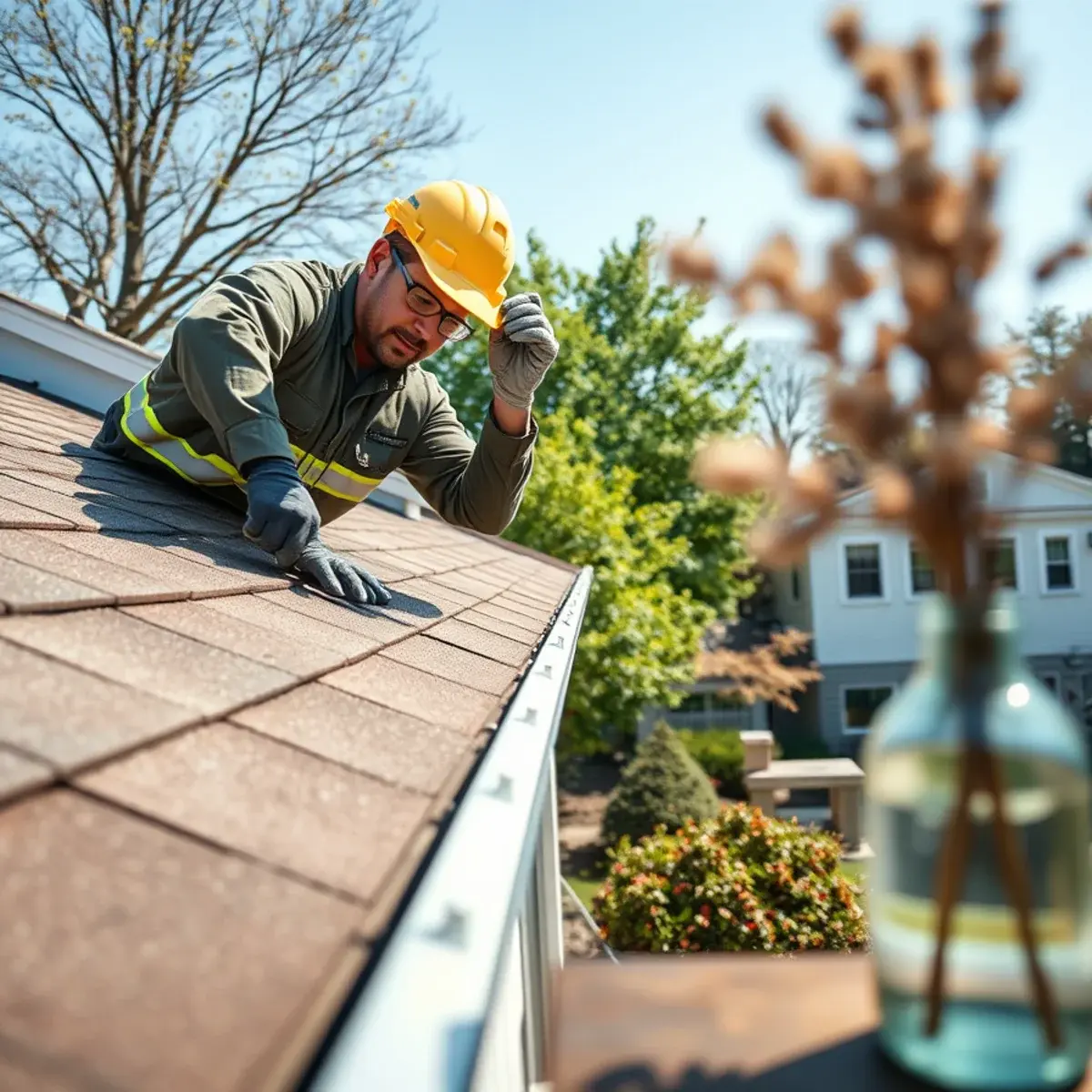 Gutter protection and roof drainage work near Great Neck, NY