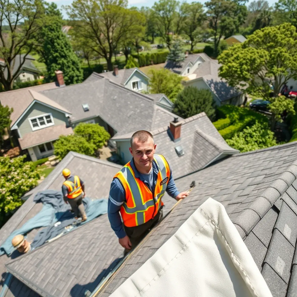 Roof replacement project near Hartsdale, NY