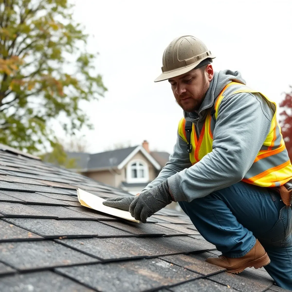 Storm damage roof repair near Hartsdale, NY