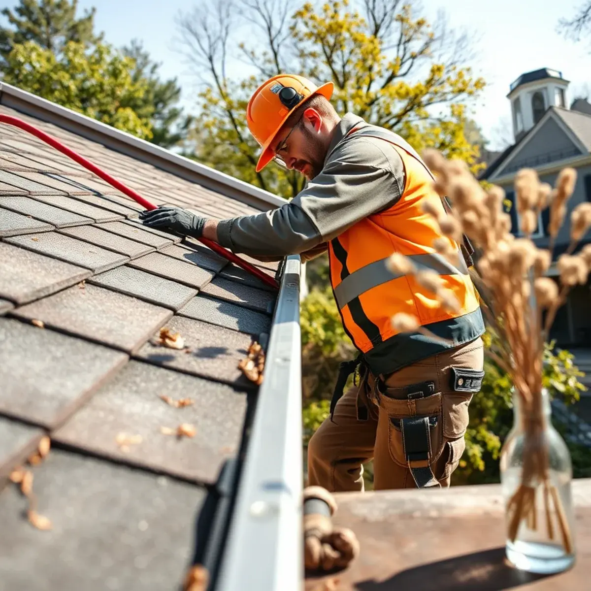 Gutter protection and roof drainage work near Hartsdale, NY