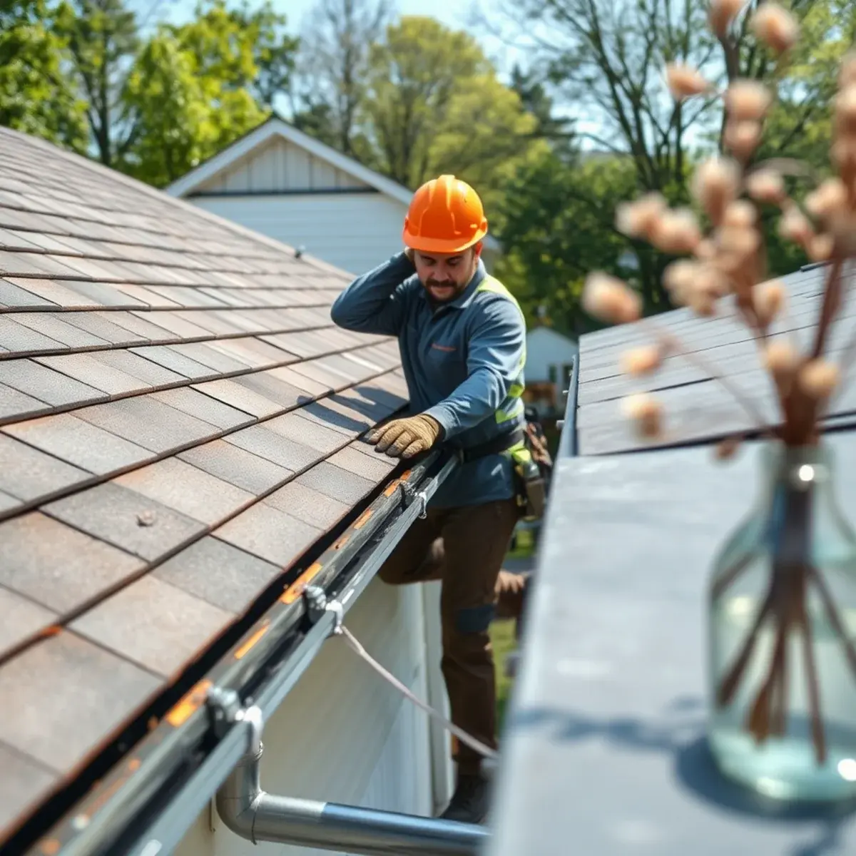 Gutter protection and roof drainage work near Hastings-on-Hudson, NY