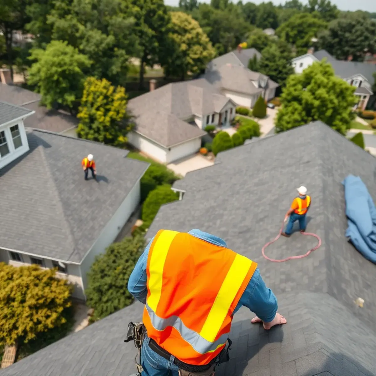 Roof replacement project near Haverstraw, NY