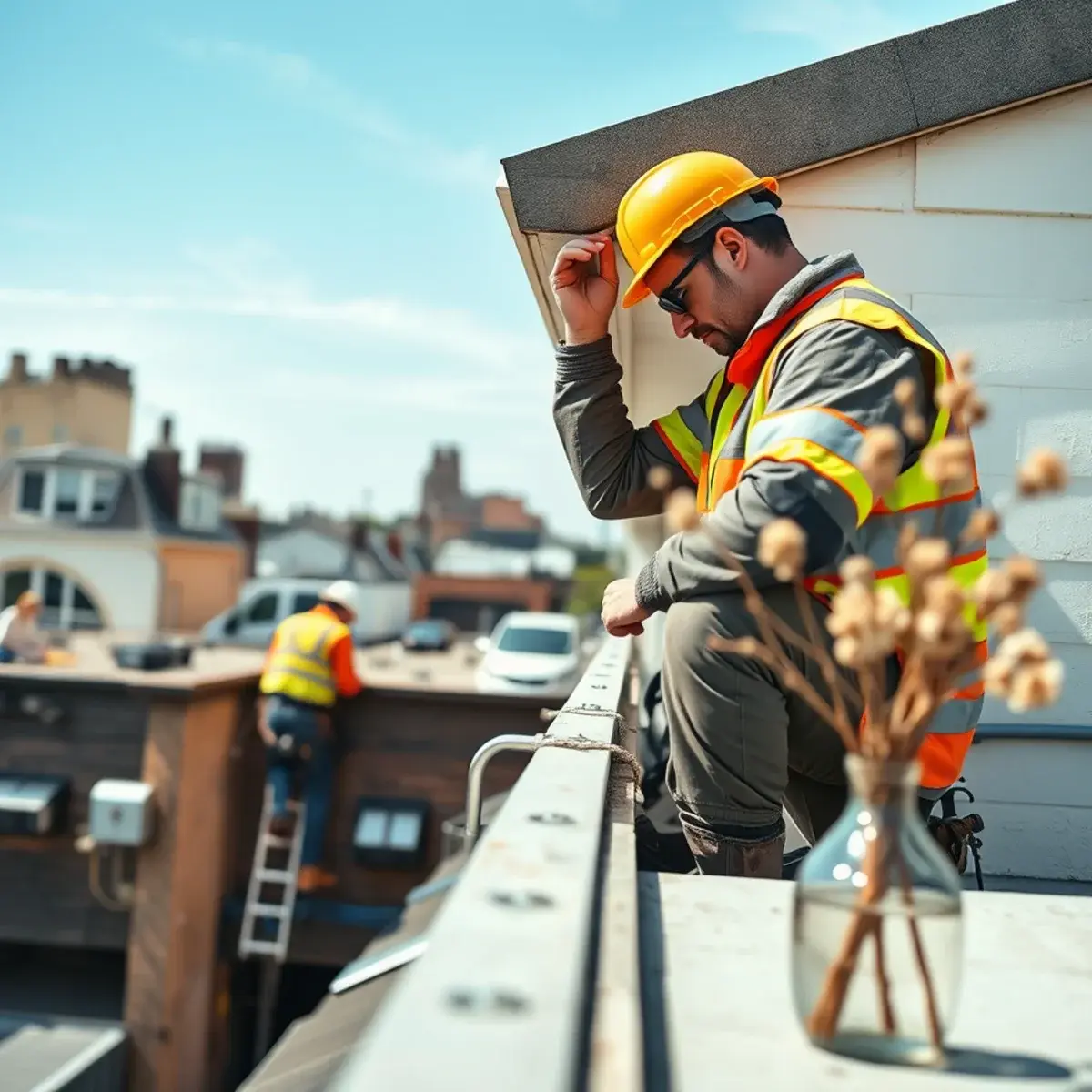 Gutter protection and roof drainage work near Hell's Kitchen, NY