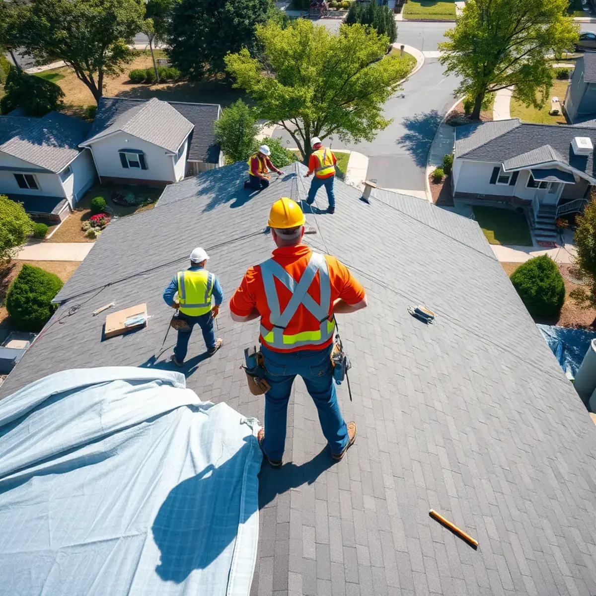 Roof replacement project near Hempstead, NY
