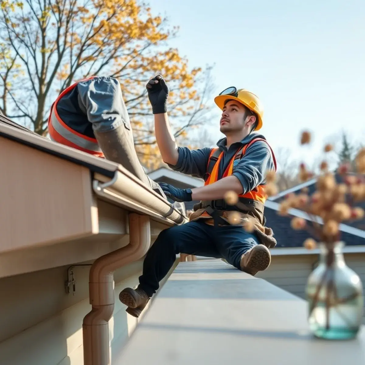 Gutter protection and roof drainage work near Hurley, NY