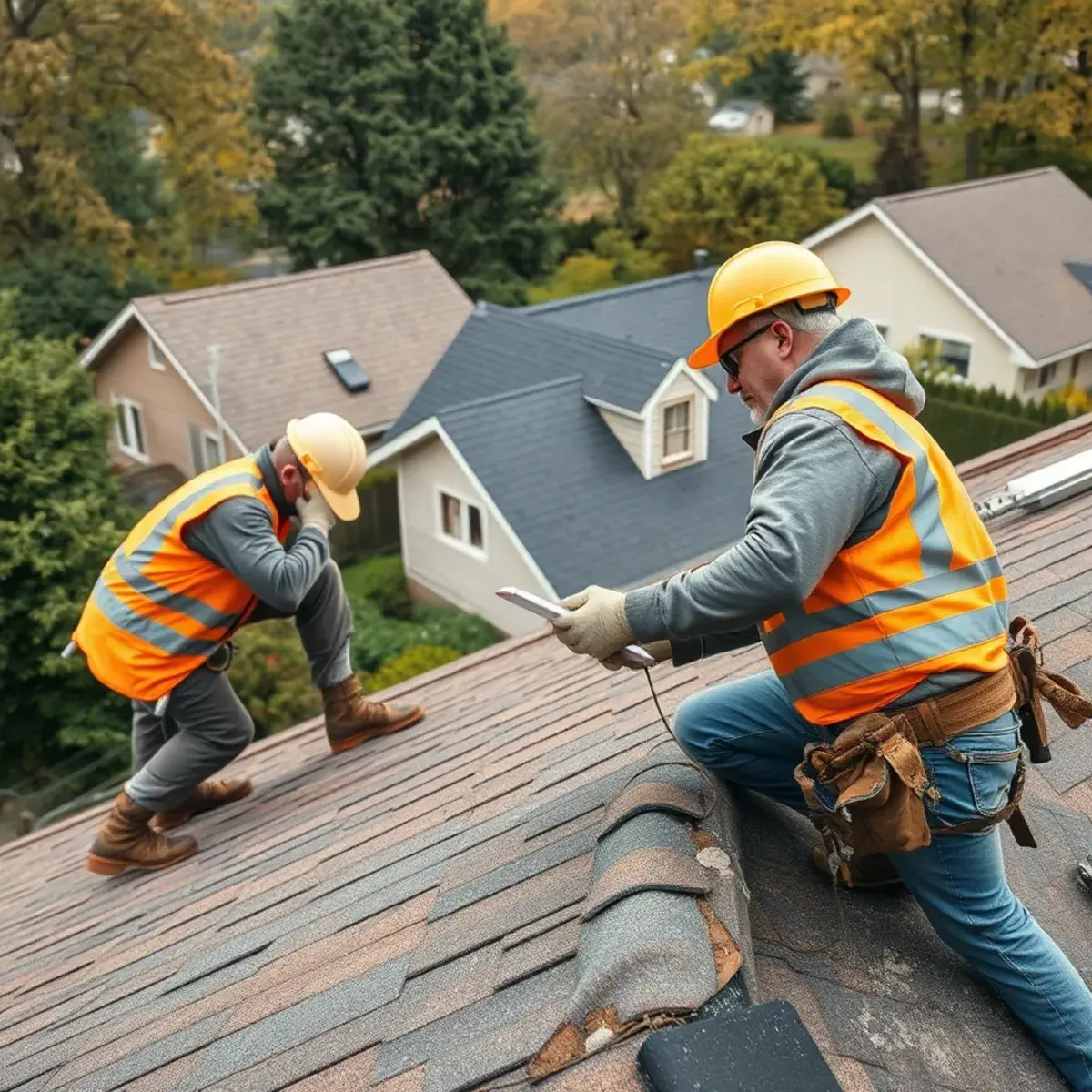 Storm damage roof repair near Hyde Park, NY