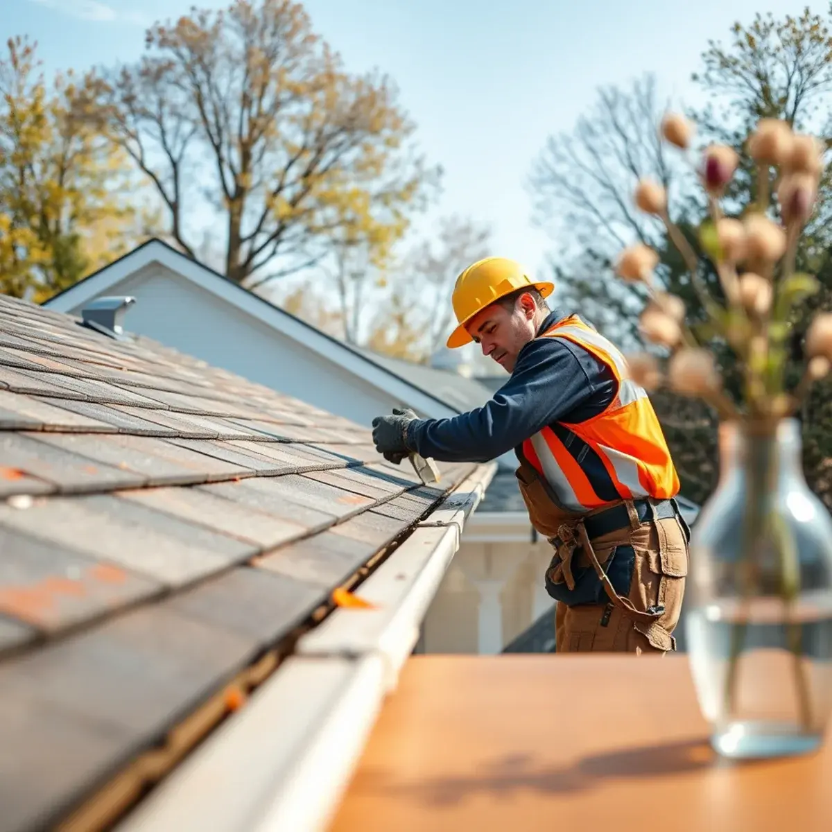 Gutter protection and roof drainage work near Ithaca, NY